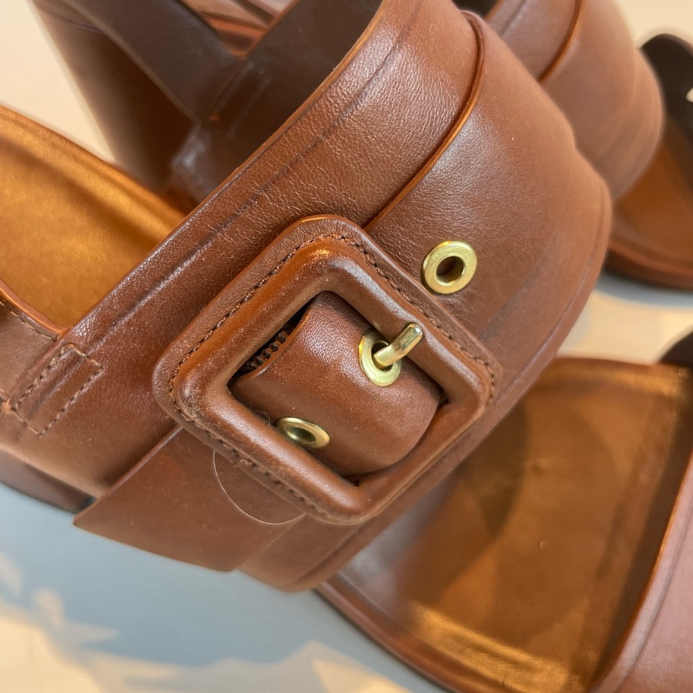 Cole Haan leather sandals.